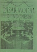 Pasar modal di Indonesia::pendekatan tanya jawab.STIE