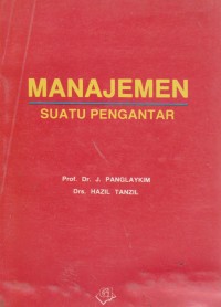 Manajemen suatu pengantar.STIE