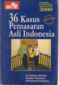 Image of 36 kasus pemasaran asli Indonesia. STIE