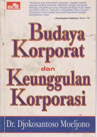 Image of Budaya korporat dan keunggulan korporasi.STIE