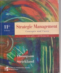 Strategic management concepts and cases.STIE