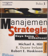 Image of Manajemen Strategis: daya saing dan globalisasi konsep.Buku 1