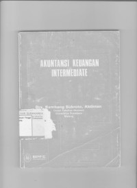 Akuntansi keuangan intermediate