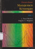 Dasar-Dasar Manajemen Keuangan Edisi 9 jilid 1 (1994)