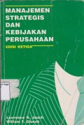 Manajemen Strategis dan Kebijakan Perusahaan Edisi 3