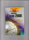 Belajar sendiri dalam 10 menit microsoft excel 2000 (1999)