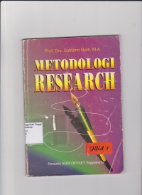 Metodologi research
