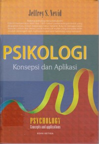 Psikologi: konsepsi dan aplikasi