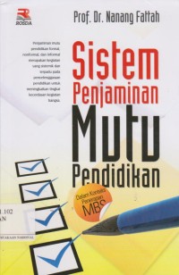 Sistem penjaminan mutu pendidikan dalam konteks MBS