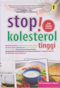 Stop Kolesterol Tinggi