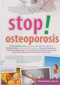 Image of Stop Osteoporosis
