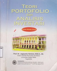 Teori portofolio dan analisis investasi.Edisi ke 8