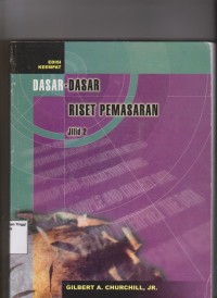 Dasar-dasar riset pemasaran jilid 2 edisi 4