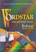 Wordstar professional release 5.0-7.0.