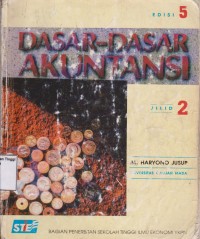 Dasar-dasar akuntansi Jilid II. Edisi 5