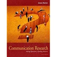 COMMUNICATION RESEARCH ASKING QUESTIONS,FINDING ANSWERS