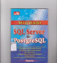 Migrasi SQL Server dengan PostgreSQL