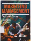 Marketing management: text and cases