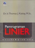 Pemrograman Linier : Metode & Problem