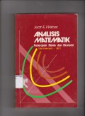 Analisis Matematik : Penerapan Bisnis dan Ekonomi