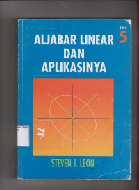 Image of Aljabar Linear dan Aplikasinya
