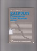 Dasar-dasar Kalkulus Penerapannya dalam Ekonomi