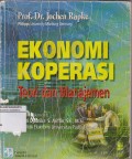 Ekonomi koperasi : teori dan manajemen. Edisi ke-1 (2000)