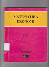 Matematika Ekonomi