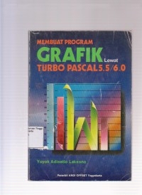 Membuat program grafik lewat turbo pascal 5.5/6.0