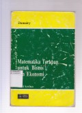 Matematika Terapan untuk Bisnis dan Ekonomi