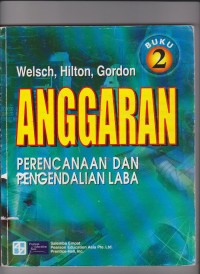 Anggaran perencanaan dan pengendalian laba. buku 2. STIE