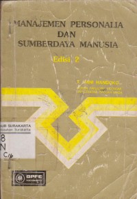 Image of Manajemen Personalia dan Sumberdaya Manusia
