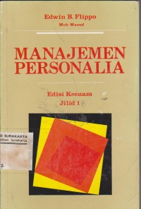 Manajemen Personalia Jilid 1.STIE