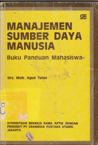 Manajemen Sumber Daya Manusia Buku Panduan Mahasiswa.STIE