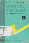 Aplikasi akuntansi manajemen dalam praktek perbankan Edisi 2.STIE