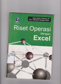 Riset Operasi dengan Excel.STMIK