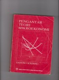 Pengantar Teori Mikro Ekonomi. 1985