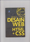 Desain Web menggunakan HTML dan CSS.STMIK