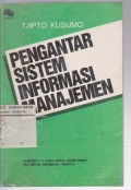 Pengantar sistem informasi manajemen. STIE