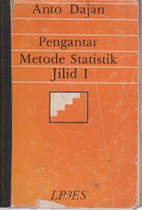 Pengantar metode statistik jilid I.1975.