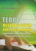 Teori Respons Butir dan Penerapanya
