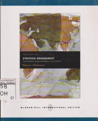 Strategig management: formulation, implementation and control