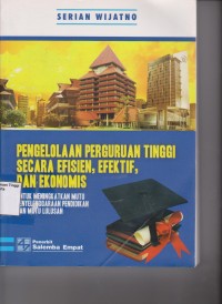 Image of Pengelolaan Perguruan Tinggi secara Efisien,Efektif, dan ekonomis